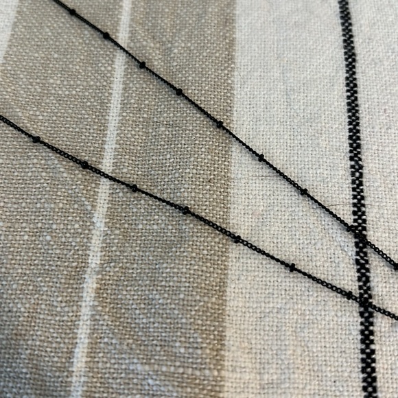 Black Origami Owl Necklace - Picture 3 of 4